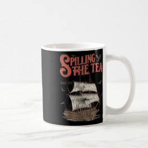 Mug 4 juillet Déverser Le Thé Depuis 1773 Historique T