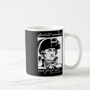 Mug 4 juillet drôle 4 juillet George Washington Foole