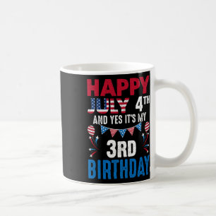 Mug 4 juillet Et oui c'est mon 3e anniversaire America
