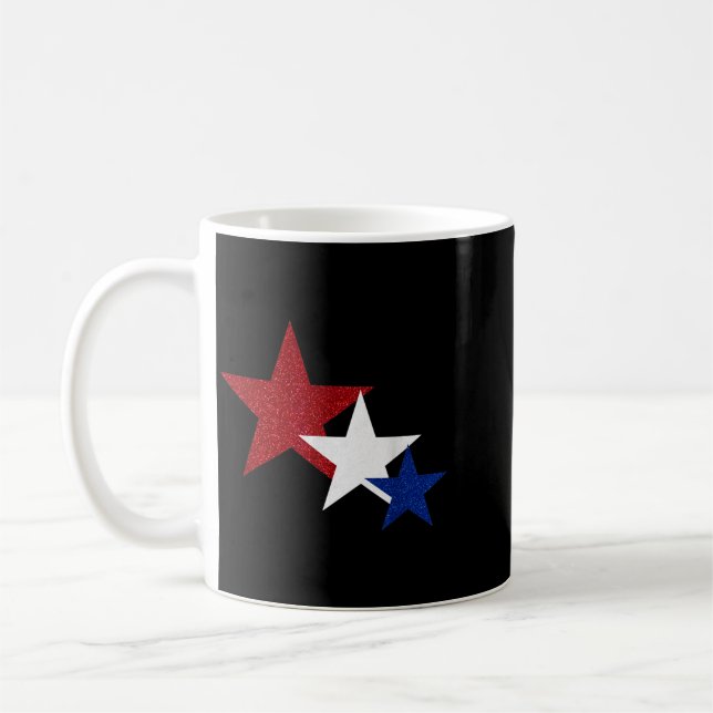 Mug 4 juillet Fête du 4 juillet Indépendance (Gauche)