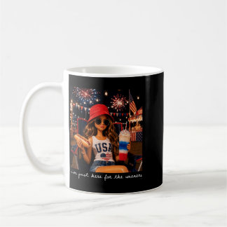 Mug 4 juillet ici pour les saucisses Fille dégoûtante