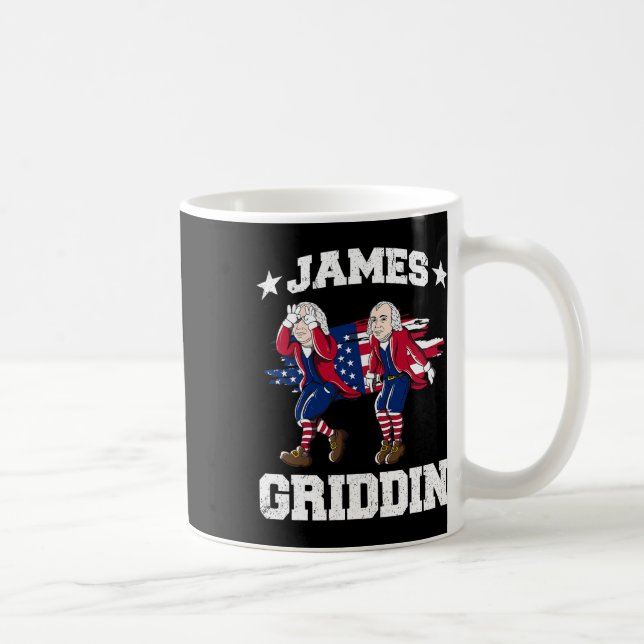 Mug 4 juillet James Madison Griddy James Griddin 1 (Droite)
