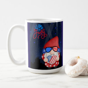 Mug 4 juillet jour d'indépendance