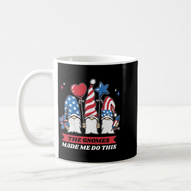 Mug 4 juillet Les Gnomes m'ont fait faire cette perfor (Gauche)
