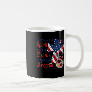 Mug 4 juillet Liberté Où Est L'Esprit Du Seigneur