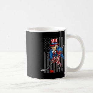 Mug 4 juillet Oncle Sam Hockey sur glace garçons Ameri