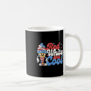 Mug 4 juillet Rouge Blanc Et Cool Américain Popsicle K