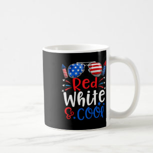 Mug 4 juillet Rouge Blanc Et Cool Patriotique Garçons