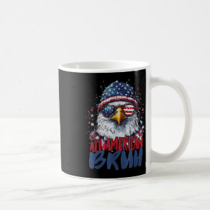 Mug 4 juillet Tous Américains Bruh Eagle Enfants Ado