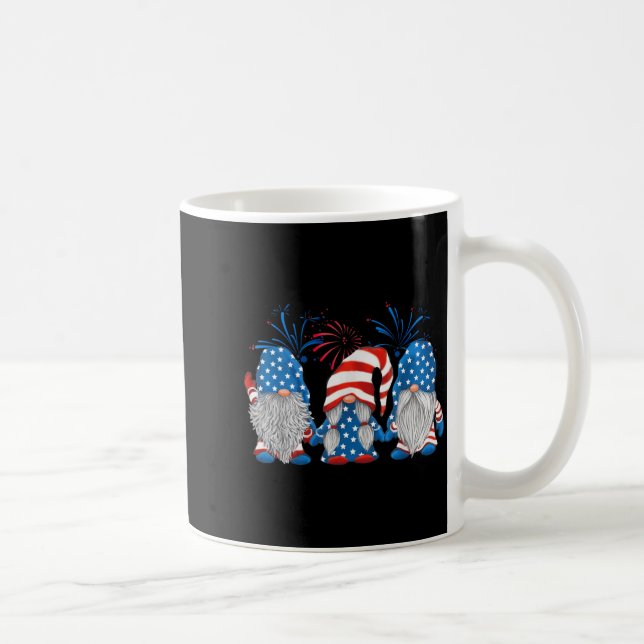 Mug 4 juillet Trois Gnomes Gnome Américain (Droite)