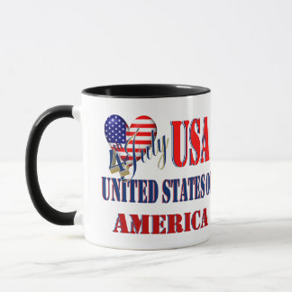 Mug 4 juillet USA T-Shirt Classic Round Sticker Coff