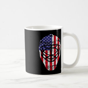 Mug 4 juillet Vintage Hockey Goalie Mask American Fl