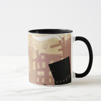 Mug 4 petits monstres - marchant par la ville