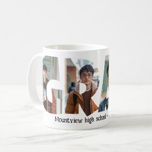 Mug 4 photos collage GRAD personnalisé Photos