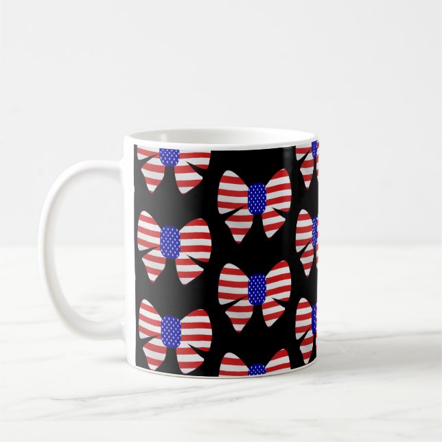 Mug 4e juillet Appareils Amérique USA Drapeau Patrioti (Gauche)