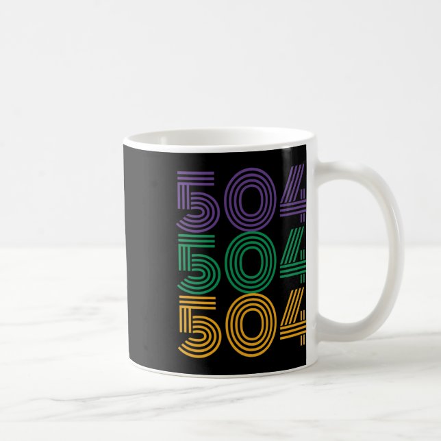 Mug 504 Mardi Gras 2025 Drôle costume de carnaval (Droite)