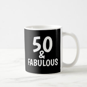 MUG 50 ET BEAU CAFÉ D'ANNIVERSAIRE