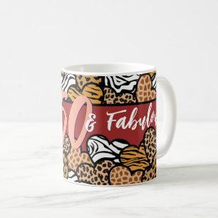 Mug 50 et fabuleux Coeurs Posters de animaux rouges st