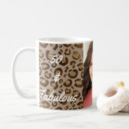 Mug 50 et fabuleux Photo Cheetah Print