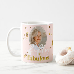 Mug 50 et Fabulous Pink Glam 50e anniversaire