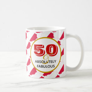 Mug 50 et Fabulous POLAND FLAG