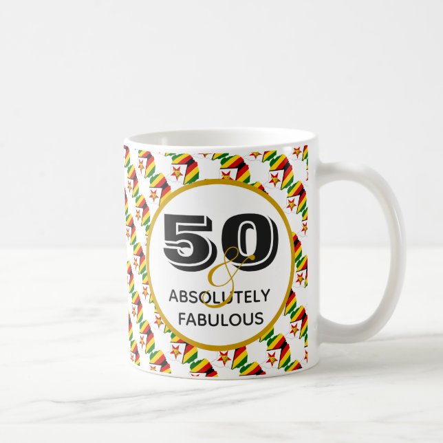 Mug 50 et Fabulous ZIMBABWE (Droite)