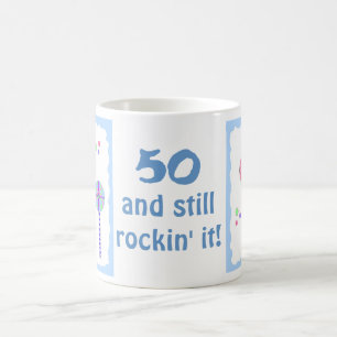 Mug 50 Et Toujours En Train De Rocker - Sucettes