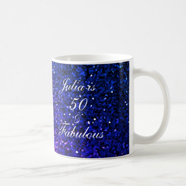 Mug 50 Fabuleux cadeau d'anniversaire Favor Parties sc (Droite)