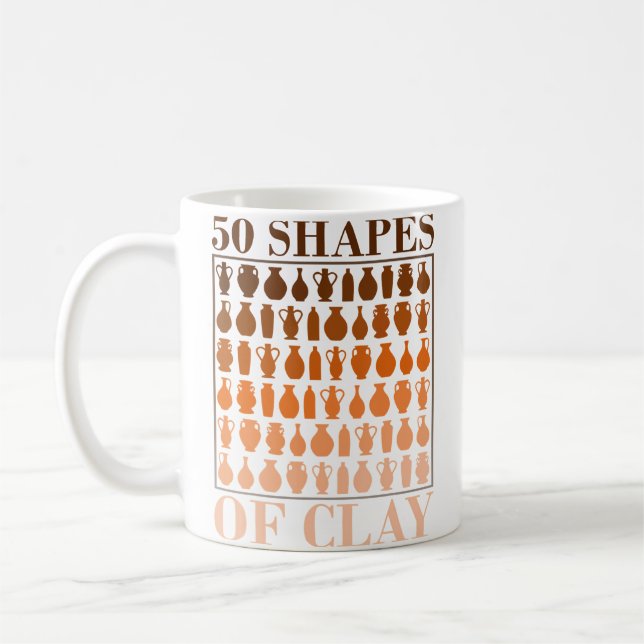 Mug 50 Formes D'argile - Fan de Poterie (Gauche)