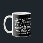 Mug 50e anniversaire<br><div class="desc">Cadeau 50e anniversaire</div>