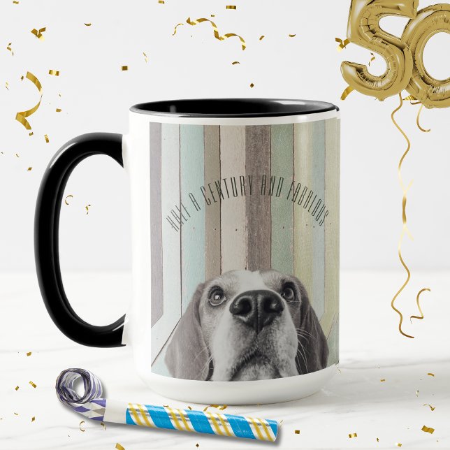 Mug 50e anniversaire demi-siècle et fabuleux ("Half a Century and Fabulous"!
This collection is perfect for your next 50th birthday celebration!)