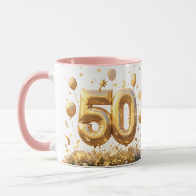 Mug 50e anniversaire d'or (Gauche)