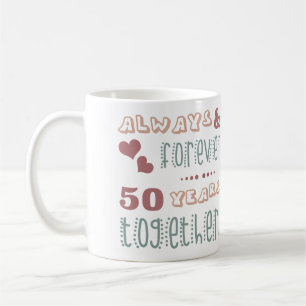 Mug 50e anniversaire du Mariage mignon