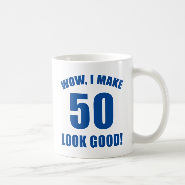 Mug 50e anniversaire Gag Gift (b) (Droite)