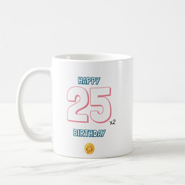 Mug 50e anniversaire pour ceux qui ont l'impression de (Gauche)
