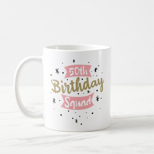 Mug 50e Escouade d'anniversaire (Gauche)