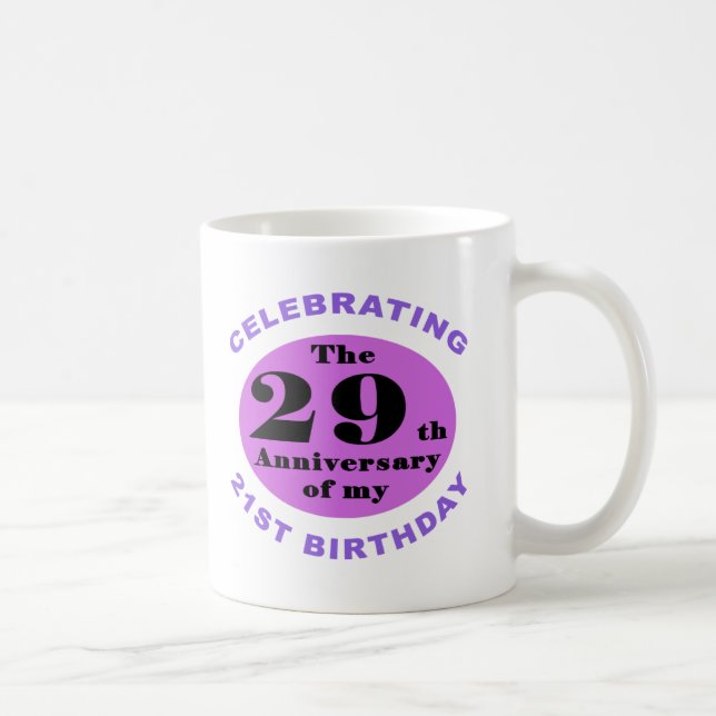 Mug 50e Humour d'anniversaire (Droite)