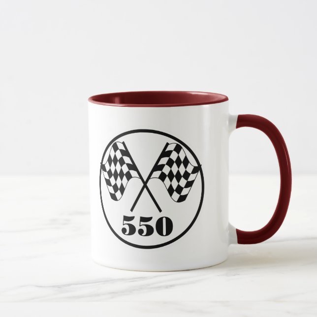 Mug 550 drapeaux Checkered (Droite)