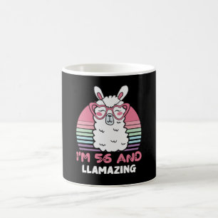 Mug 56 ans Anniversaire lamazing 56e anniversaire Llam