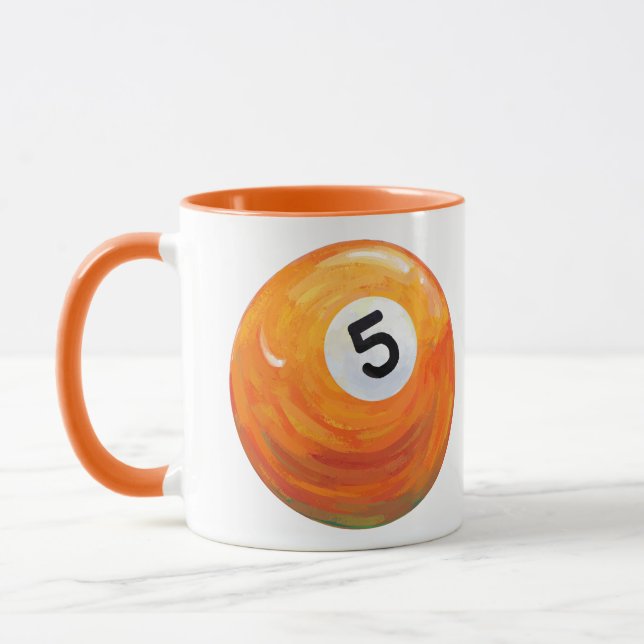 Mug 5 balles (Gauche)