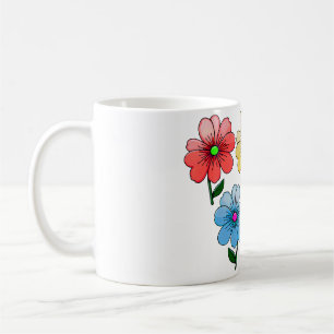 Mug 5 Fleurs de couleur