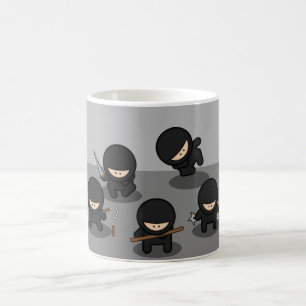 Mug 5 petits ninjas