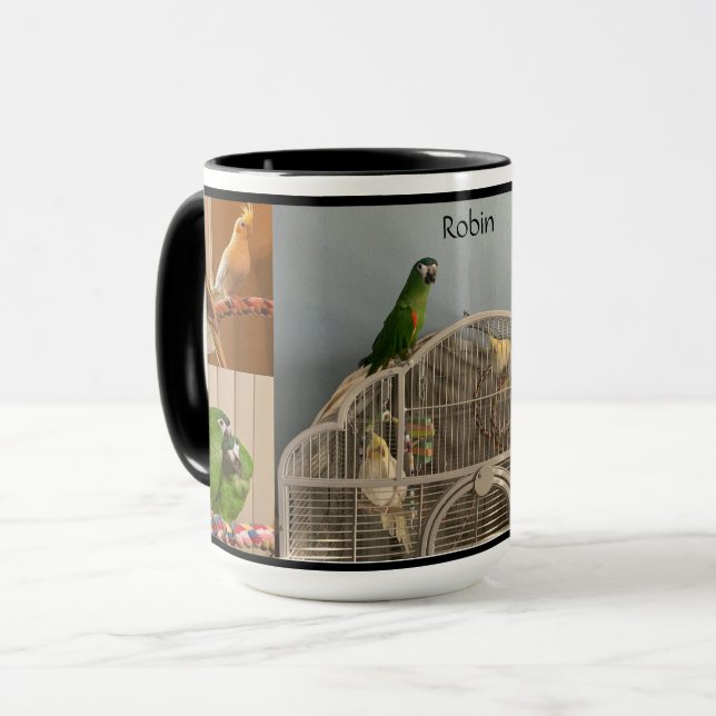 Mug 5 Photo Musique personnalisée (Devant gauche)