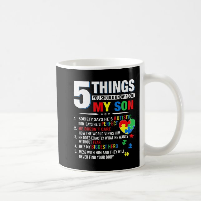 Mug 5 Things You Should Know About (Droite)