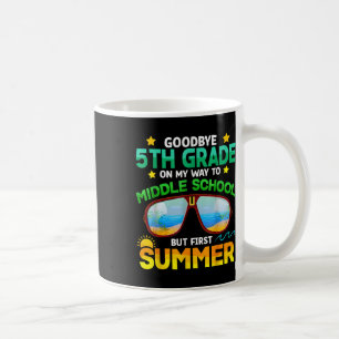 Mug 5e année Moyen de l'école secondaire premier été