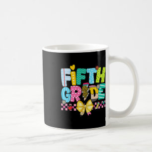 Mug 5e année pour fille garçons enseignant cinquième a
