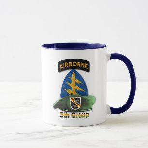 Mug 5ème Bérets verts SFG SF LRRP de groupe de force