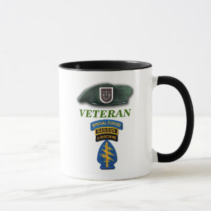 Mug 5th Special Forces Bérets Verts vétérans vétérans