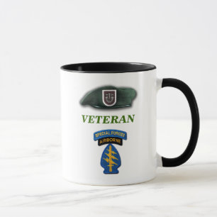 Mug 5th Special Forces Green Berets vétérans vétérans 