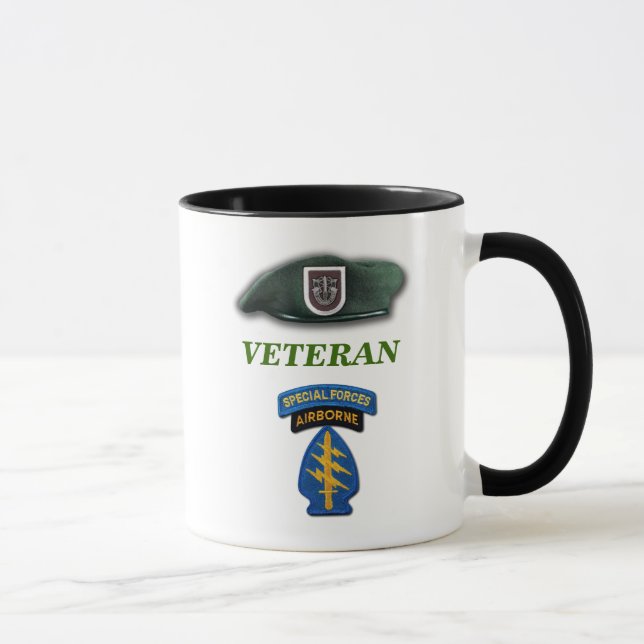 Mug 5th Special Forces Green Berets vétérans vétérans  (Droite)